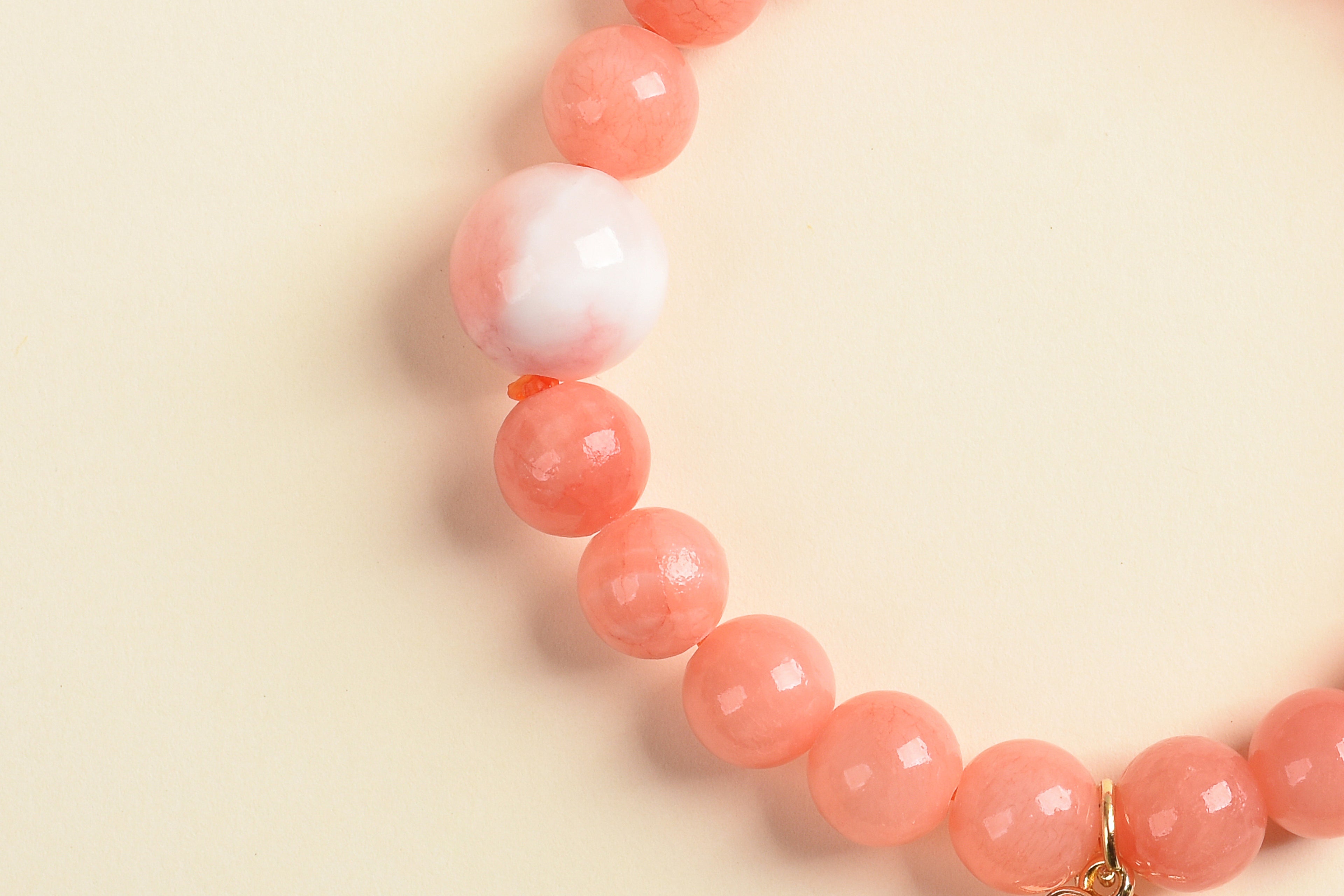 新品优惠 | 櫻花瑪瑙 太陽石 粉貝 白玉髓 | 天然水晶手鍊