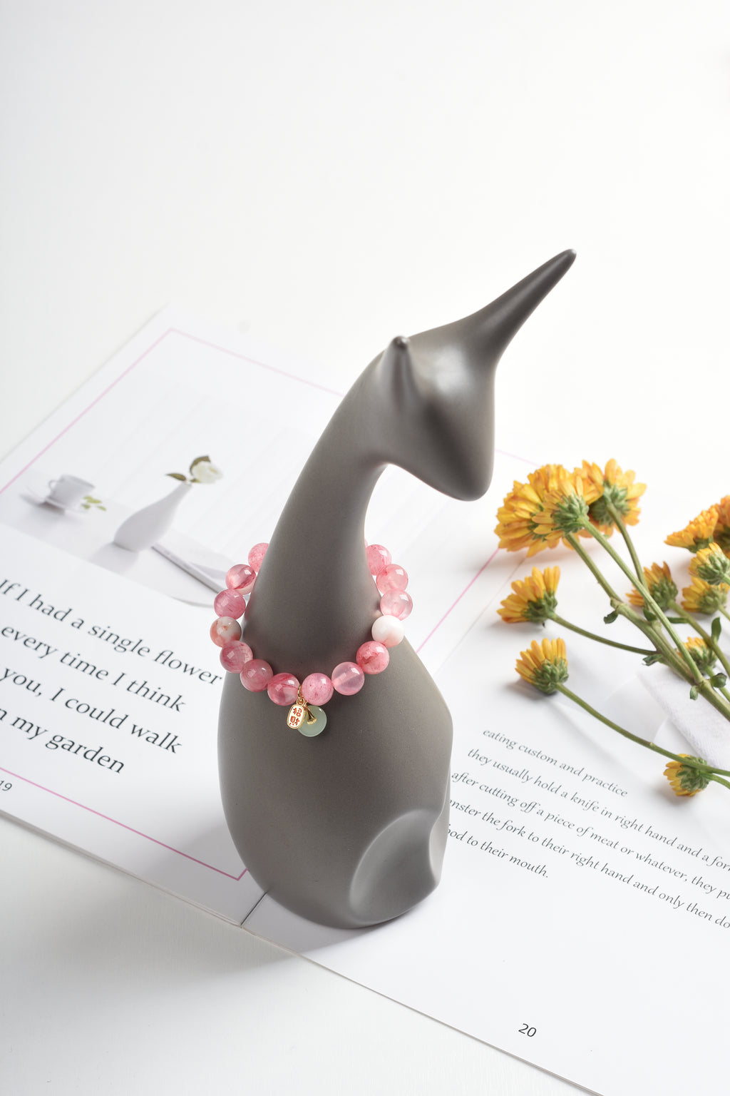 新品优惠 | 紅紋石  粉貝 綠玉髓 | 天然水晶手鍊